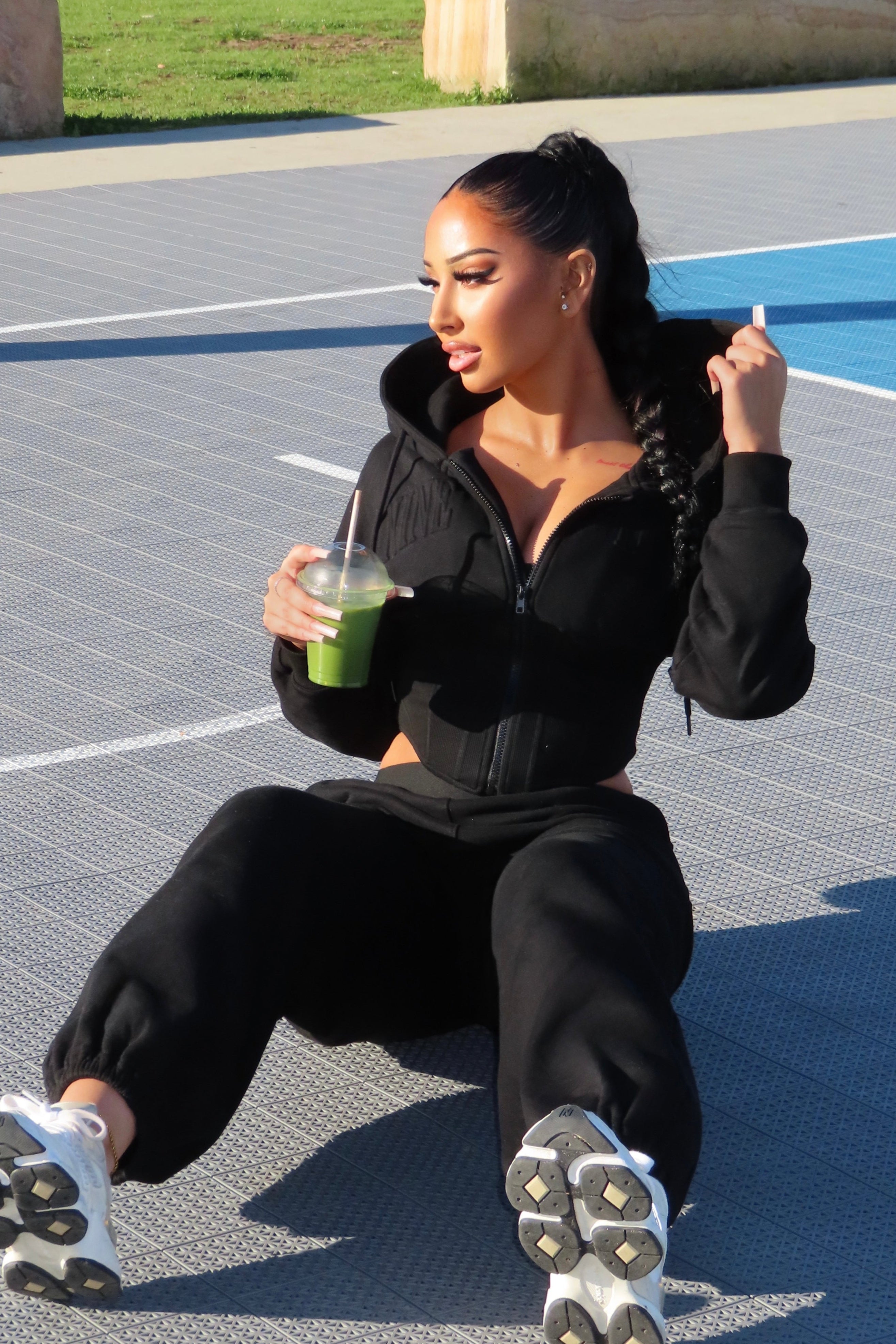 MAISON ZIP UP HOODIE